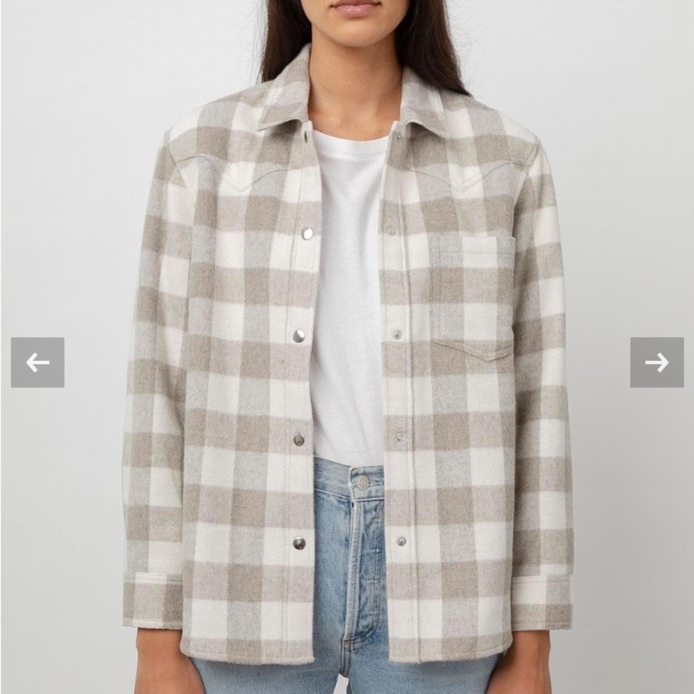Rails Tripp Check Shacket